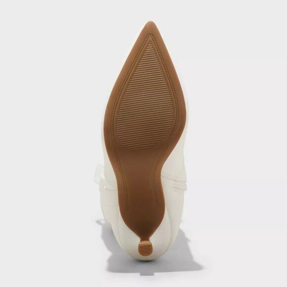 Women's Bryce Ankle Boots Memory Foam Ultimate Comfort White Various Sizes - Picture 5 of 5